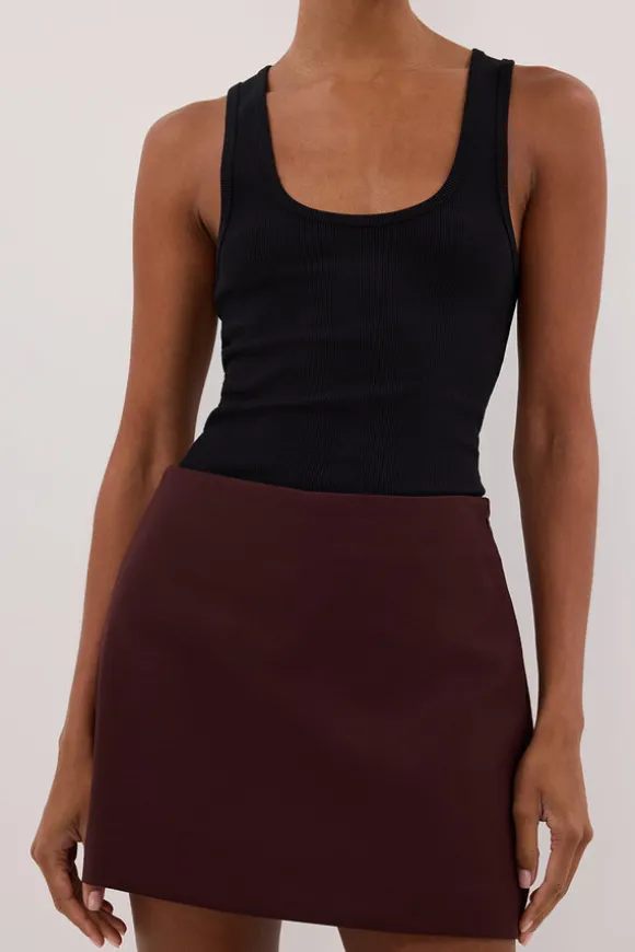 RITA WALNUT SKORT