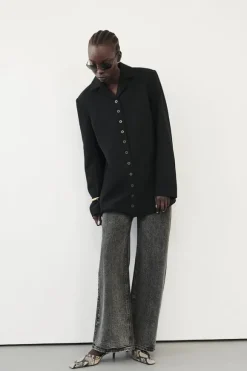 RYKER BLACK RELAXED BLAZER