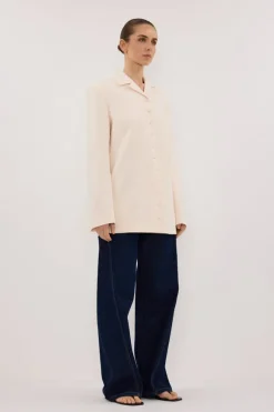 RYKER CREAM RELAXED BLAZER