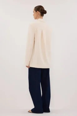 RYKER CREAM RELAXED BLAZER