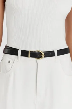 SANCIA THE MISCHA BELT BLACK