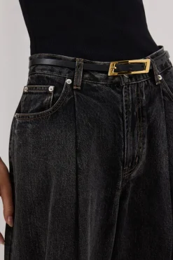STERLING WASHED BLACK DENIM JEAN