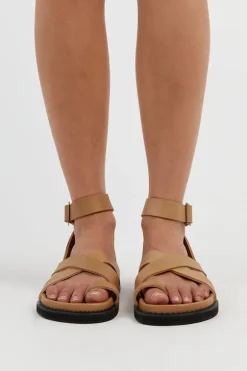 THE BALI TAILOR LENI TAN SANDAL