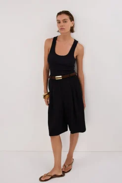 WESTWOOD BLACK BERMUDA SHORT