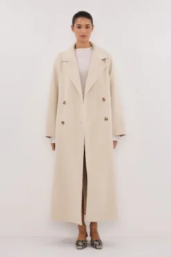 YORK BONE OVERSIZED WOOL COAT